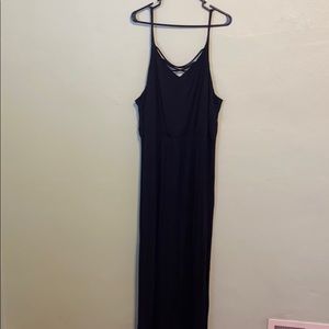 Maurices black maxi dress